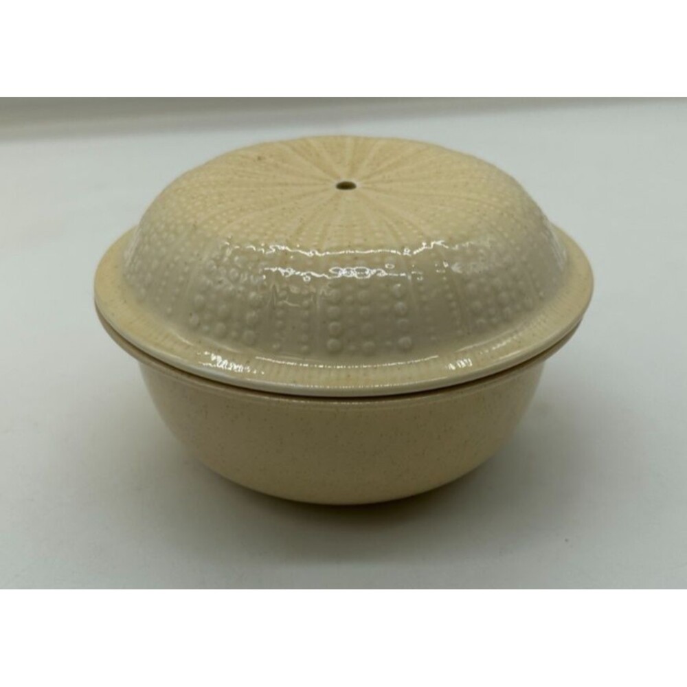 Franciscan Sea Sculpture Sand Sea Urchin  Individual Casserole - USA